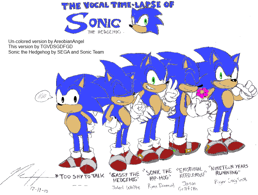 Sonic's Vocal Life - COLORED