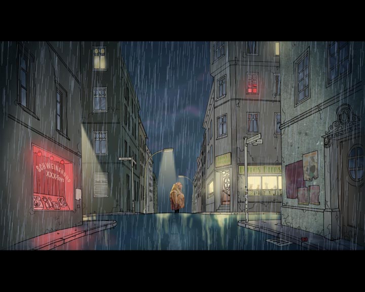 Animation backkground - Rain