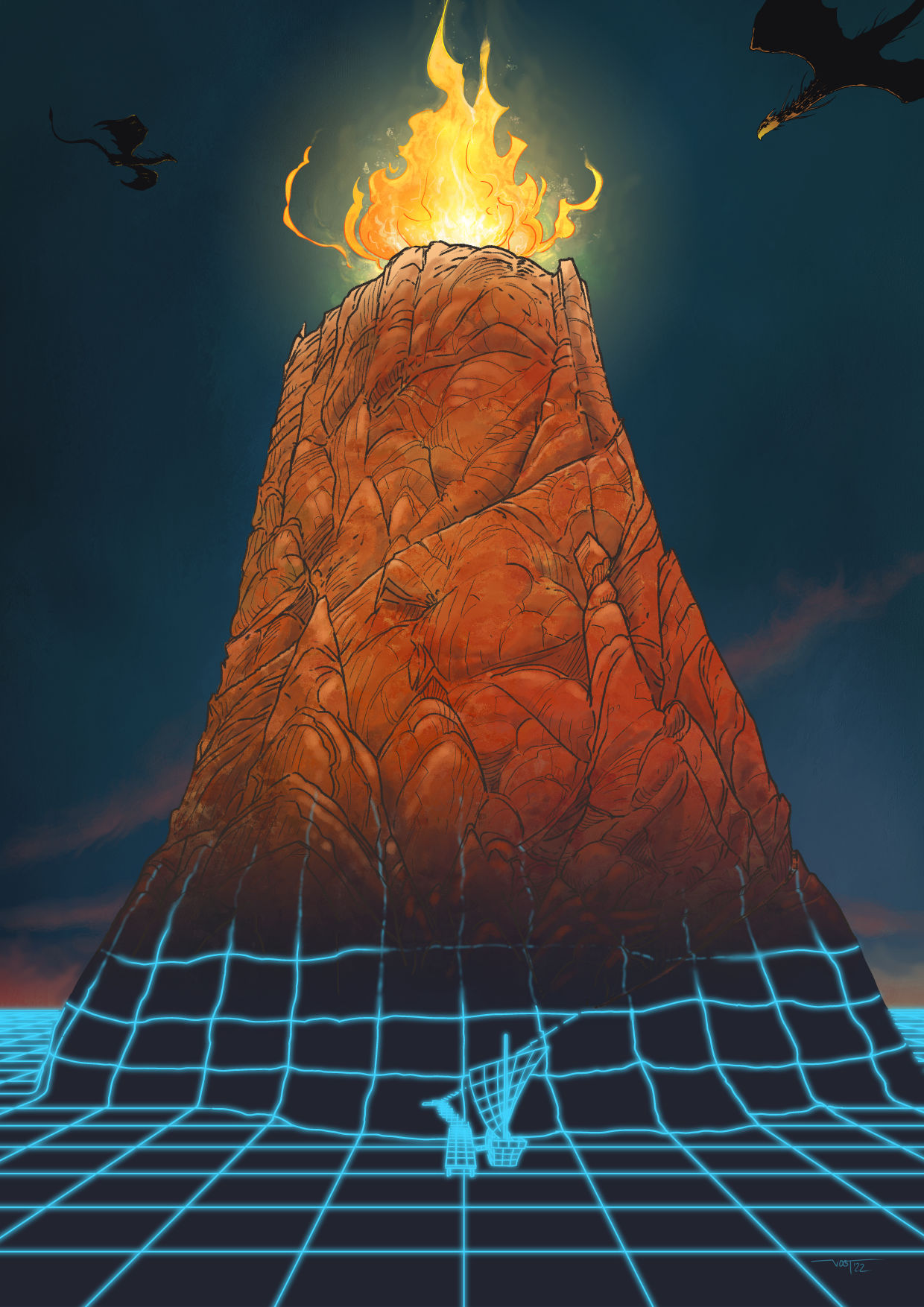 Digitales Drachenfeuer