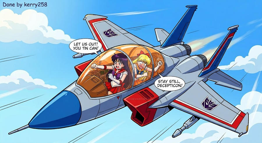 Caught By Starscream.