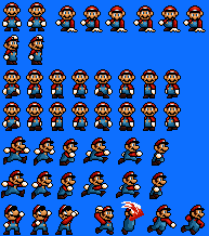MKFusion Custom Mario Sprites by MajorGeniePonyGirl75 on DeviantArt