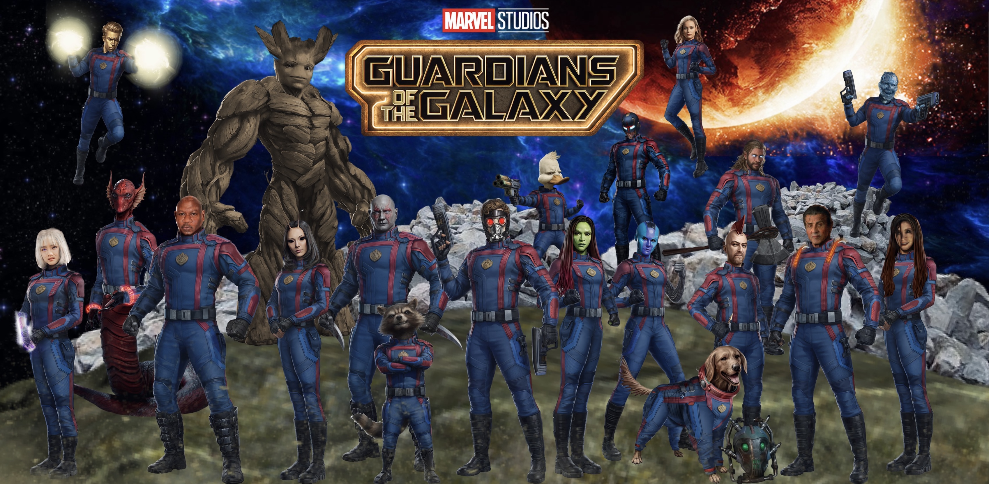 Ultimate Guardians of the Galaxy by yourmom420420420 on DeviantArt