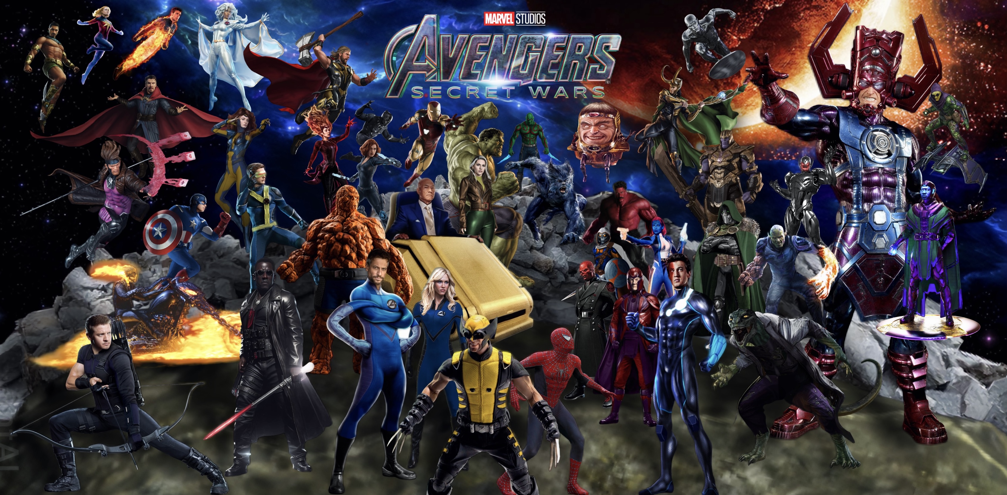 New Avengers Secret Wars Poster by SUPER-FRAME on DeviantArt