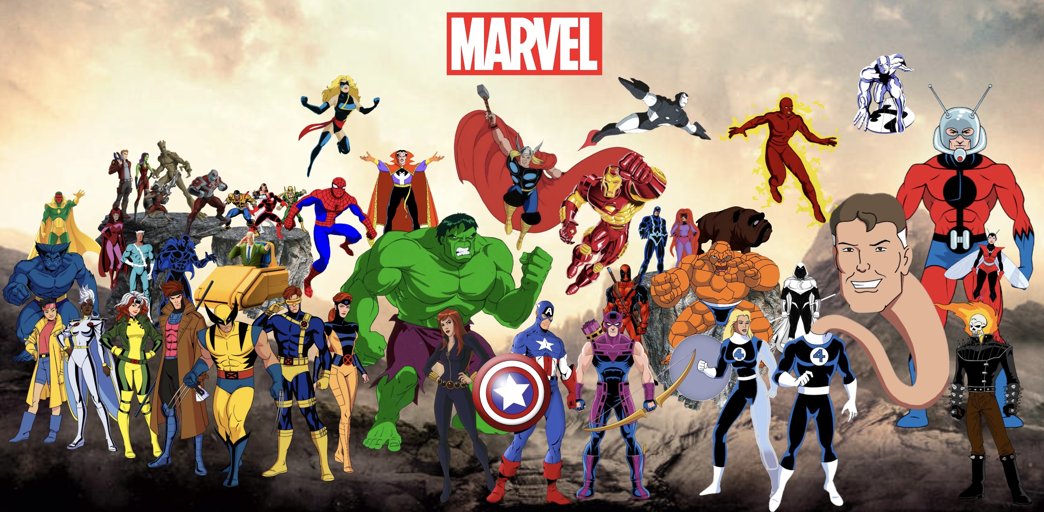 Marvel Animatics Marvel Animated Universe by yourmom420420420 on DeviantArt
