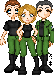 Stargate SG1 Pixel Dolls