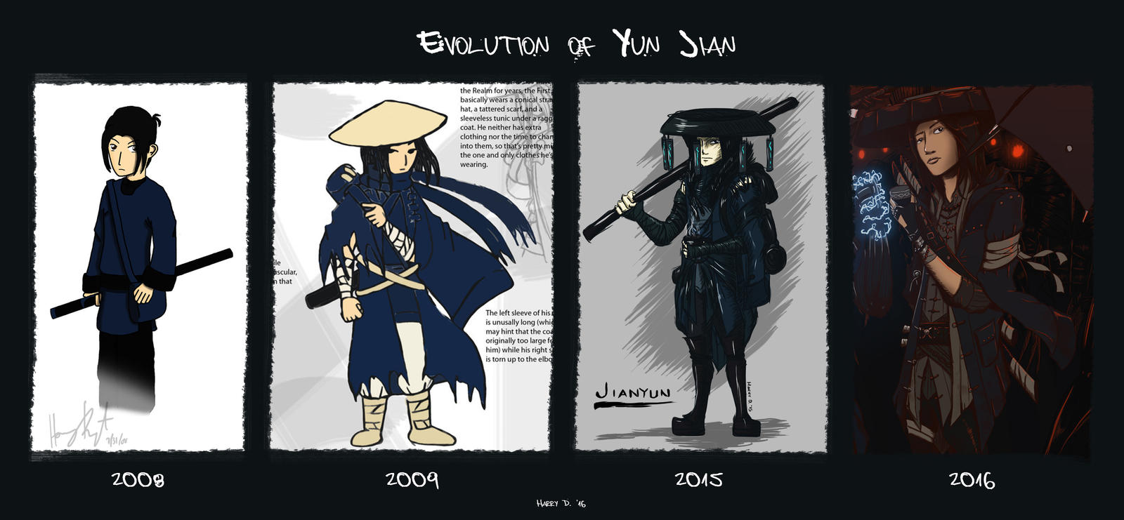 Evolution of Yun Jian