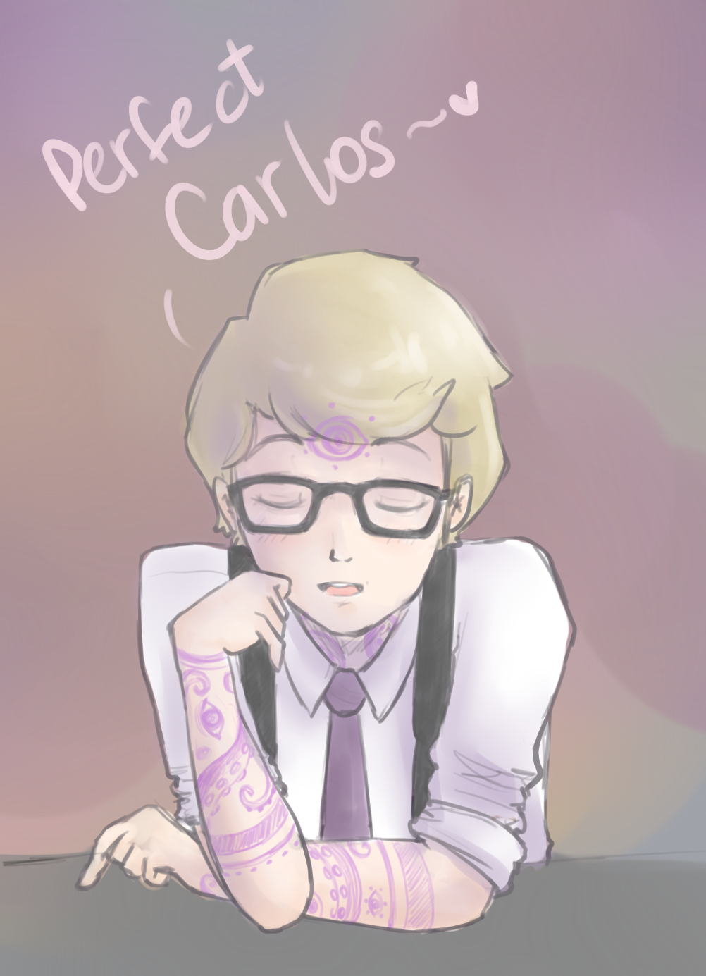 Colored version of Cecil talking about Carlos