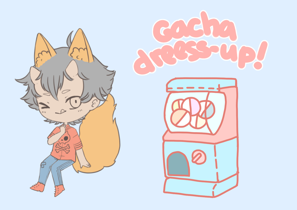 Dress clearance up gacha