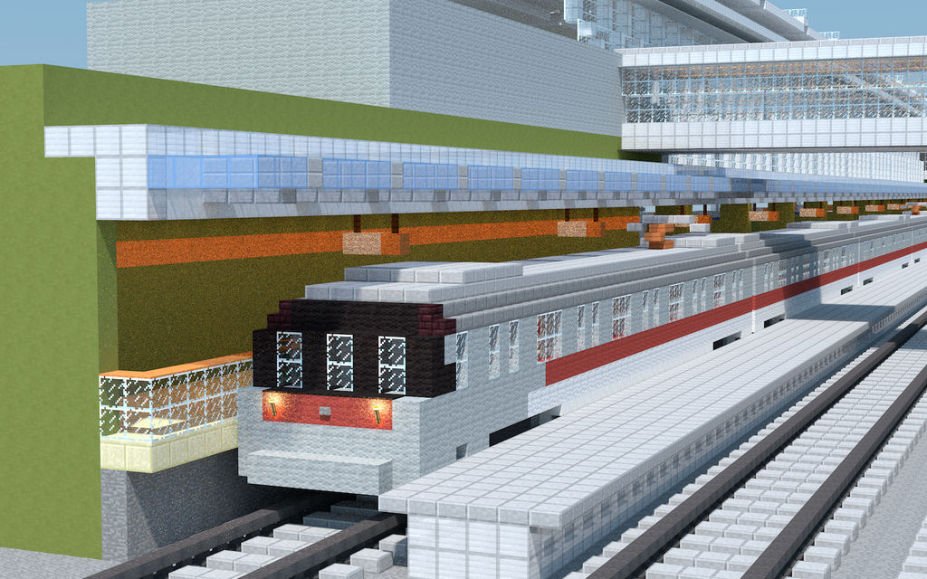 Minecraft Caltrain Minecraft MTR A-Train by homingdbs on DeviantArt