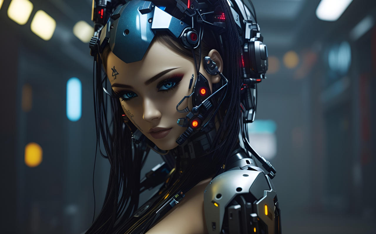 Cyberpunk Android by cguti94 on DeviantArt