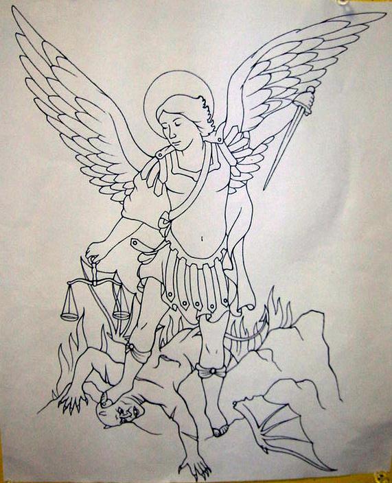 Saint Michael and The Devil 02