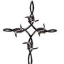 Barb Wire Cross