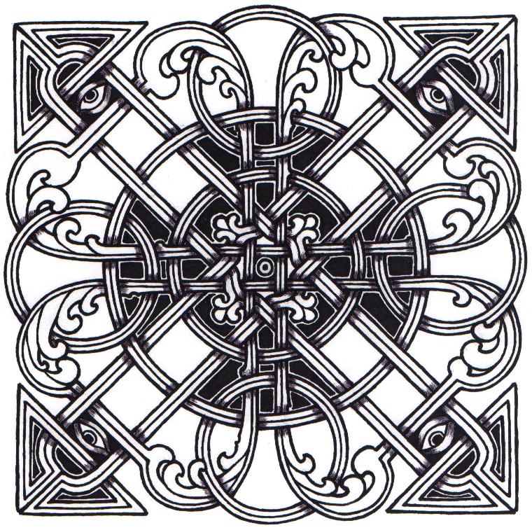 Celtic Square Knot