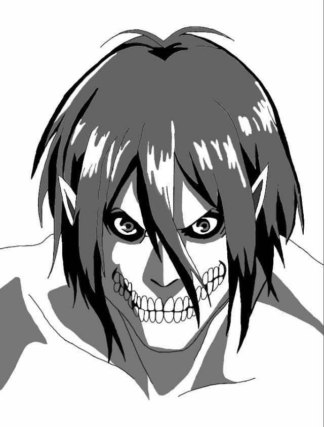 Eren Titan Form by PepeLePoney on DeviantArt