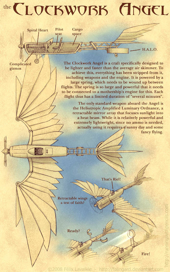 Rogue Skies: Clockwork Angel by falingard on DeviantArt
