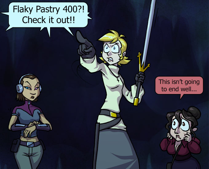 Flaky Pastry 400: It's up.