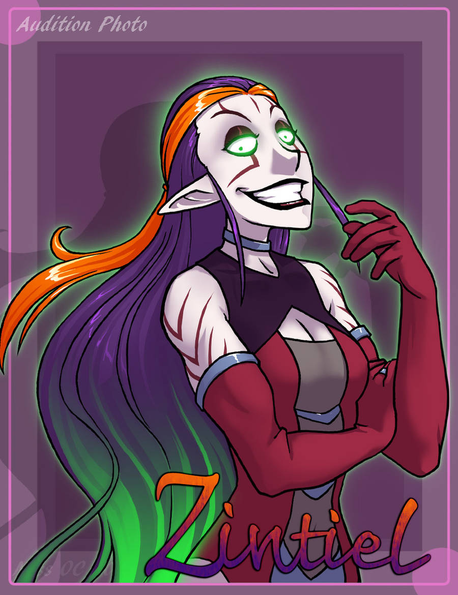 Miss OC Pageant Audition - Zintiel by falingard