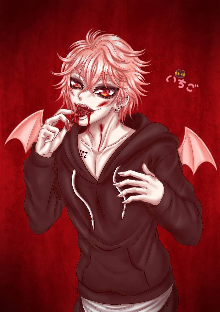 Boy Vampire Exploding Vampire Boy by IchigoNagano on DeviantArt