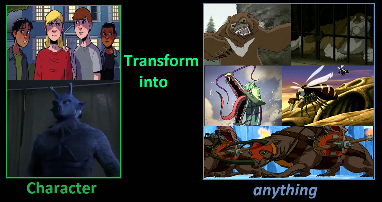 The Animorphs Transform Into Avatar Animals by Leviarex on DeviantArt