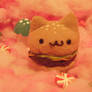Cat Burger Plush