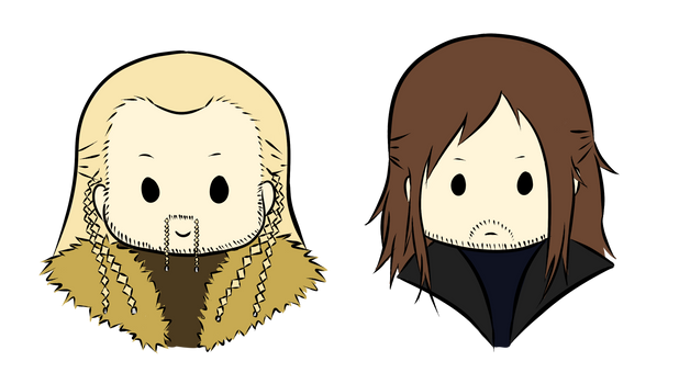 chibi Fili and Kili