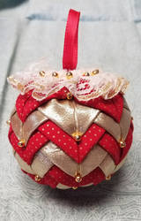 Quilted Christmas Ornament