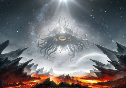 Azathoth vs Mana-Yood Sushai by Afvion323 on DeviantArt