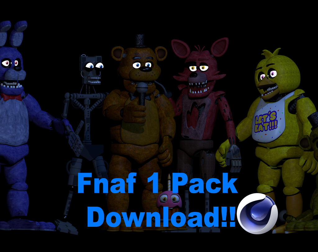 fnaf 1 pack download [C4D] by Maximorra on DeviantArt
