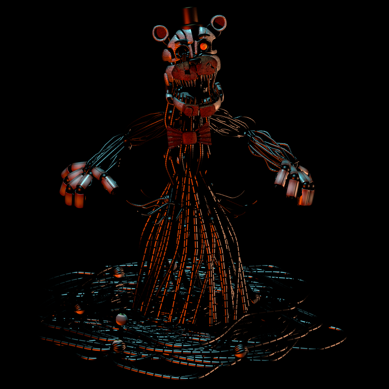 Molten Freddy (FNAF C4D) by MoisoGS on DeviantArt