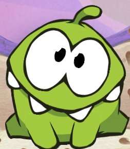 Om Nom (Cut the Rope 2 Design) by Tomthedeviant2 on DeviantArt