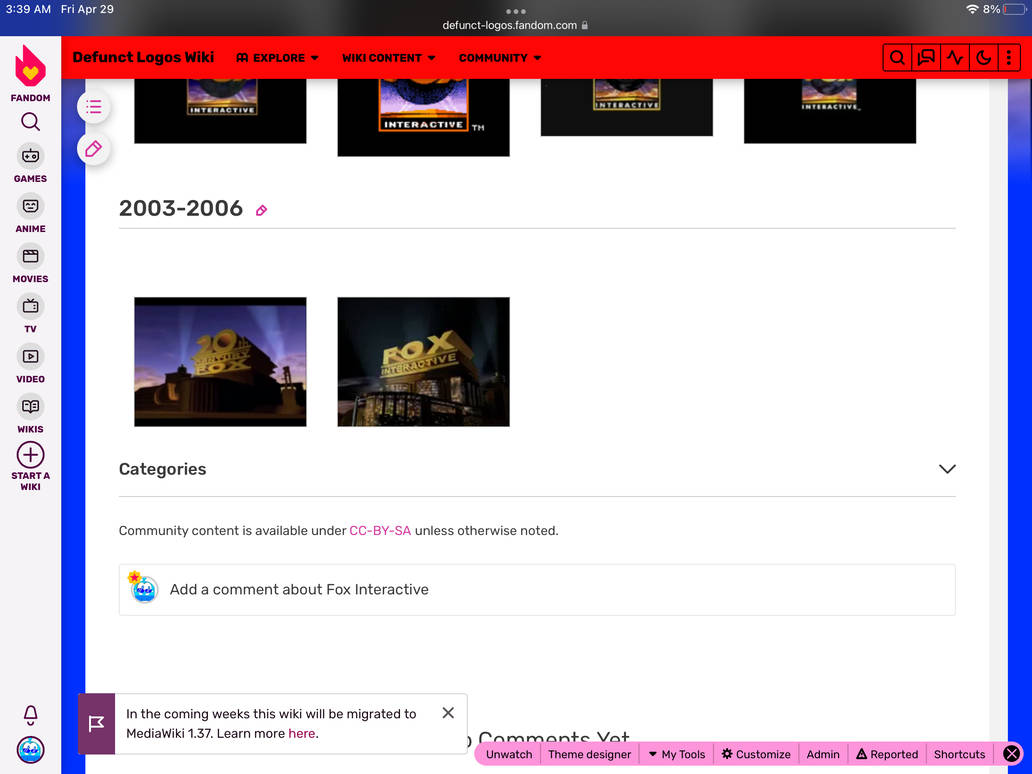 Fox Interactive Learning Fox Interactive is complete! by Tomthedeviant2 on DeviantArt