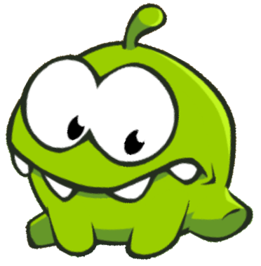 Om Nom (Cut the Rope 2 Design) by Tomthedeviant2 on DeviantArt