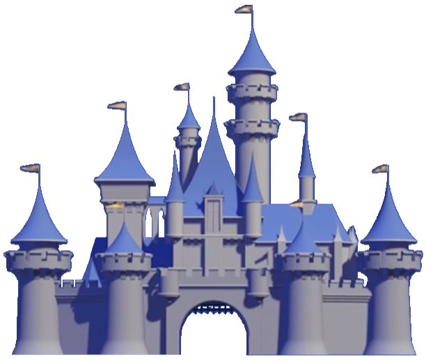 Disney Castle Logo Template