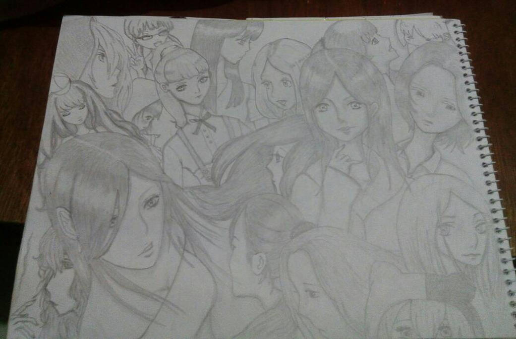 Random Basic Drawn Girls Random Drawing Styles (Girls) by SVivi on DeviantArt