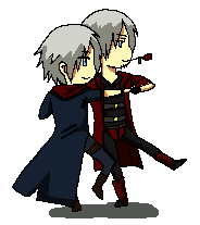 Dante and Nero chibi