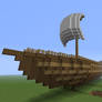 Minecraft- Wooden Ship 1