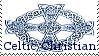 Celtic Christian Stamp by Tricia-Danby