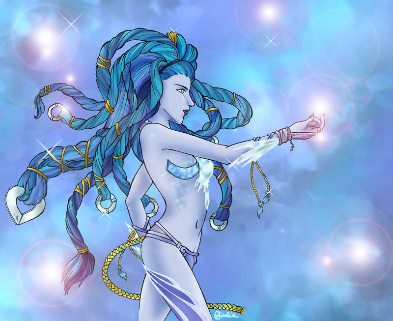 Shiva Ffx By Joliet On Deviantart