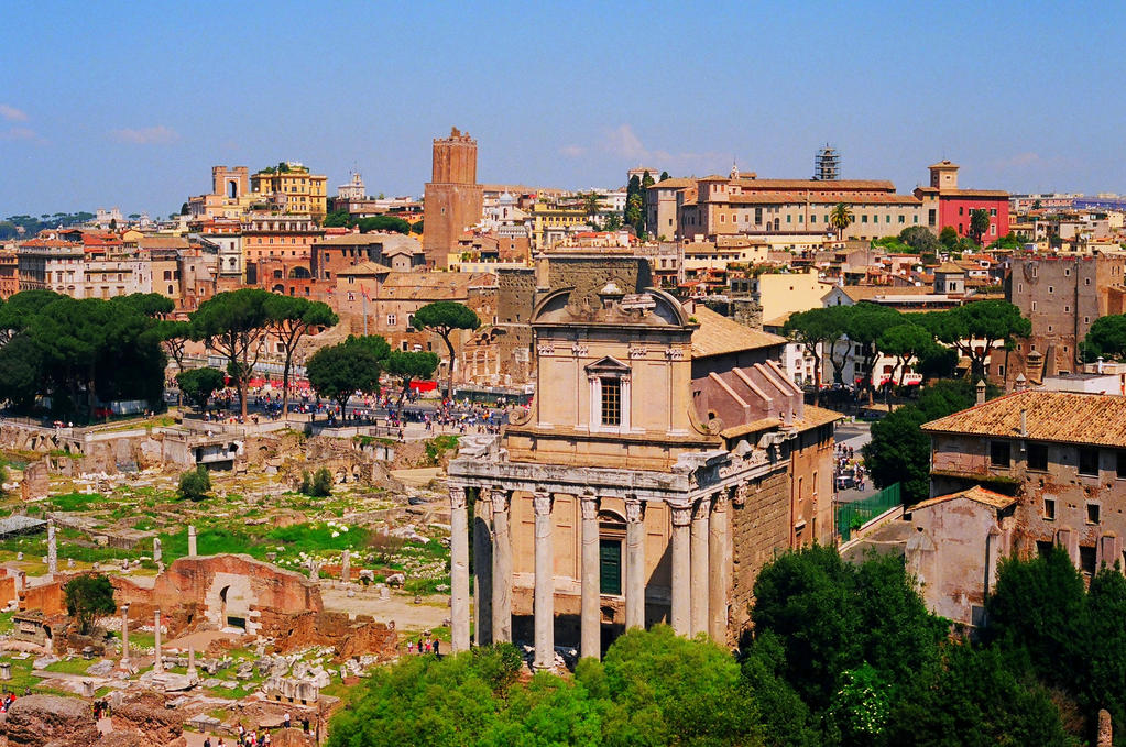 Roman Forum by romanruins on DeviantArt