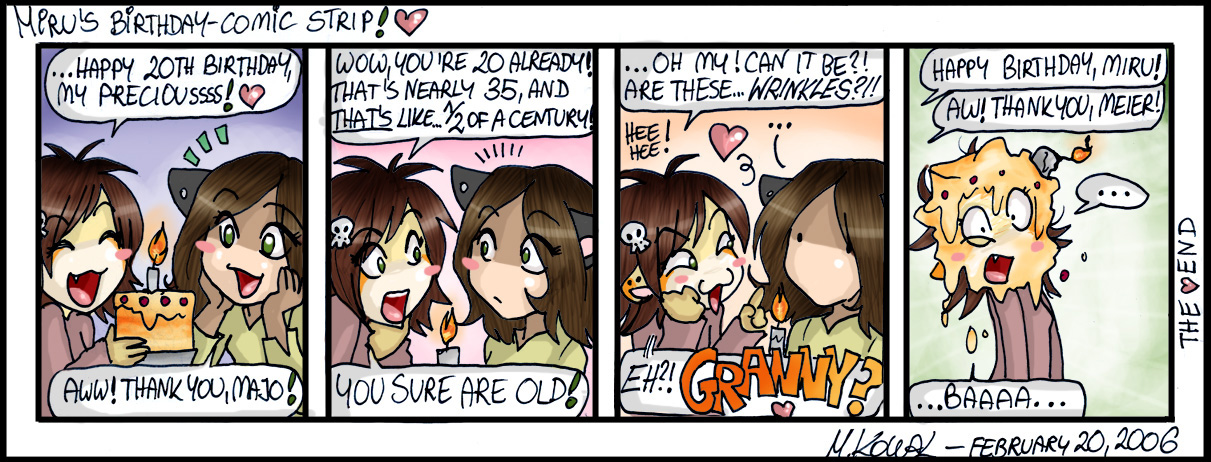 ::Miru's 20th Birthday-comic::