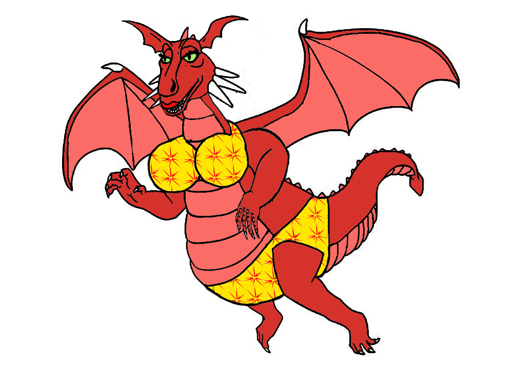 Sexy Bikini Dragon From Shrek