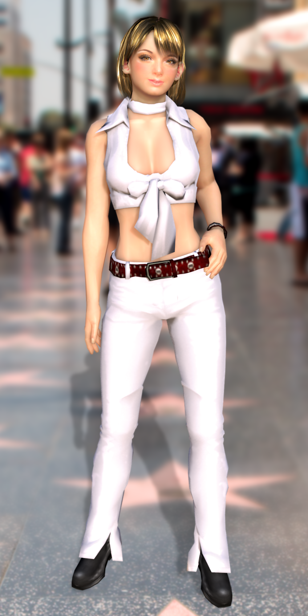 Classic Popstar Ashley outfit in Resident Evil 4 Remake 