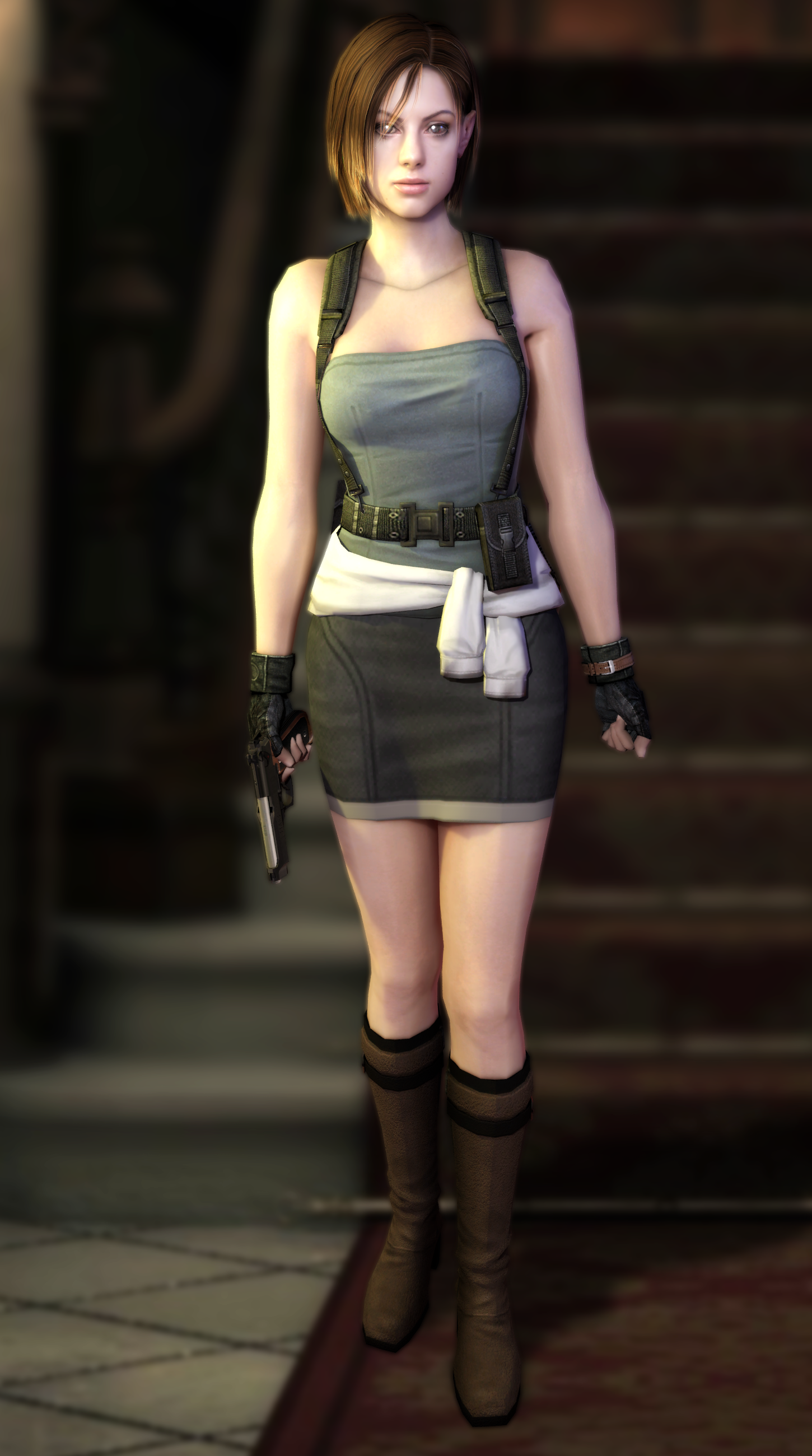 Blender - RE3 Jill Valentine by hallowedgal on DeviantArt