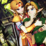 MMD - SSBU Zelda and Young Link