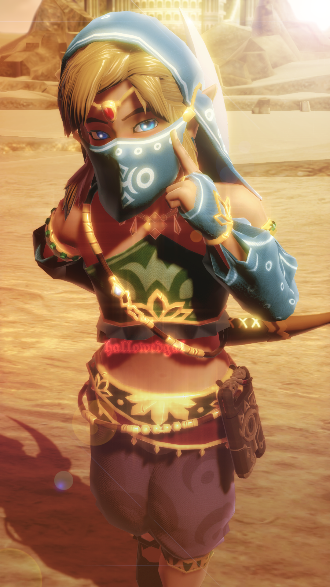 MMD BOTW Gerudo Link By Hallowedgal On DeviantArt mmd-botw-gerudo-link-by-hallowedgal-on-deviantart