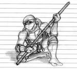 Donatello sketch by Nikira12