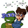 Donatello and Irma