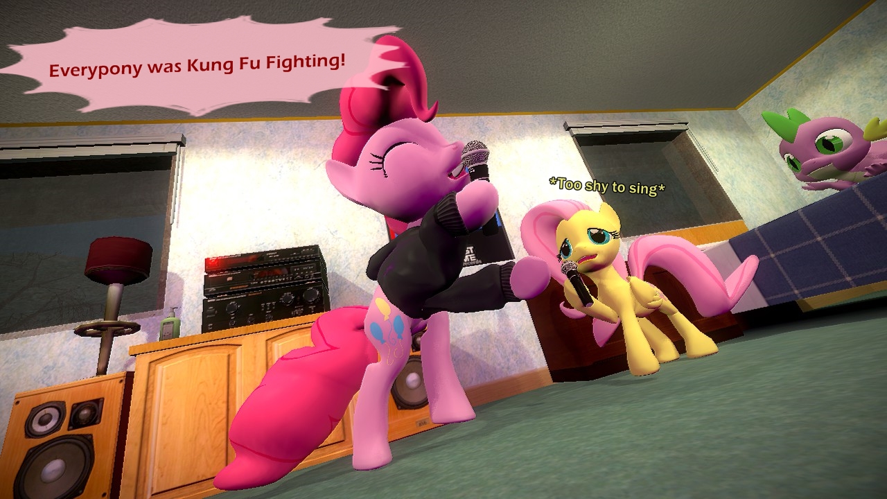 Everypony was Kung-fu fighting!