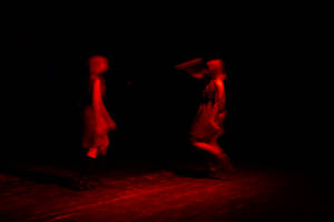 dancers in the darkness