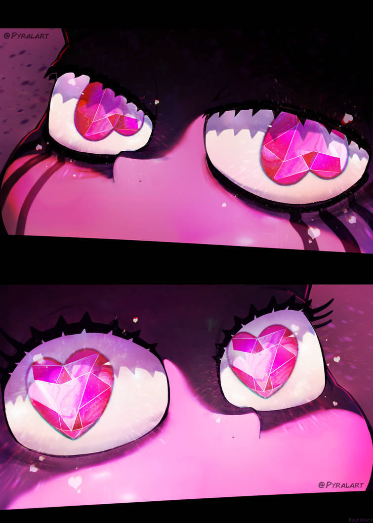 Heart Eyes by Pyralart on DeviantArt